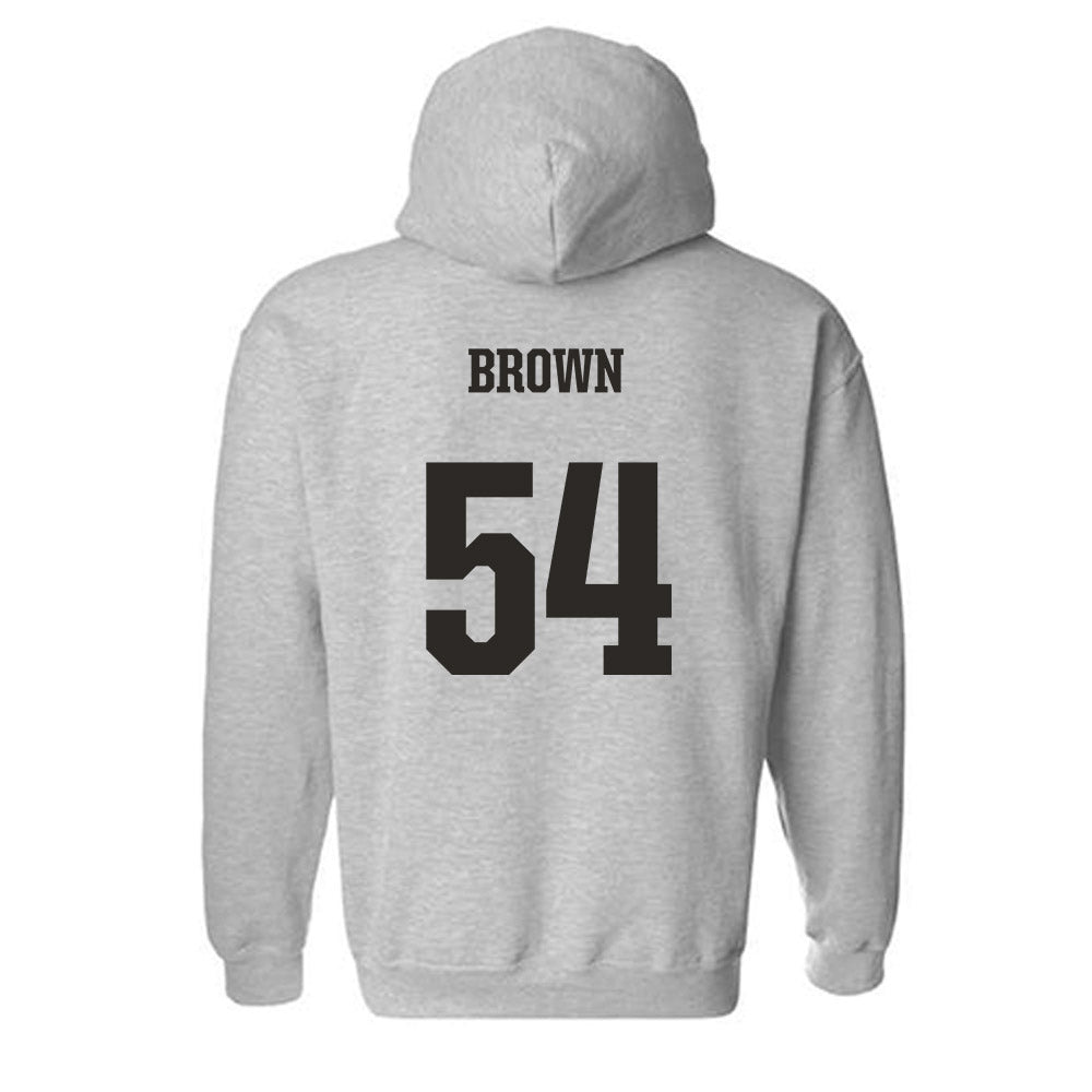FSU - NCAA Football : Chastan Brown - Fashion Shersey Hooded Sweatshirt-1