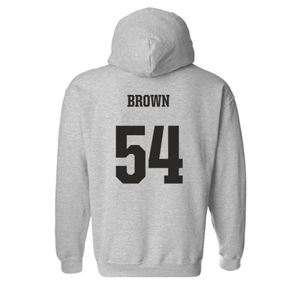 FSU - NCAA Football : Chastan Brown - Fashion Shersey Hooded Sweatshirt-1
