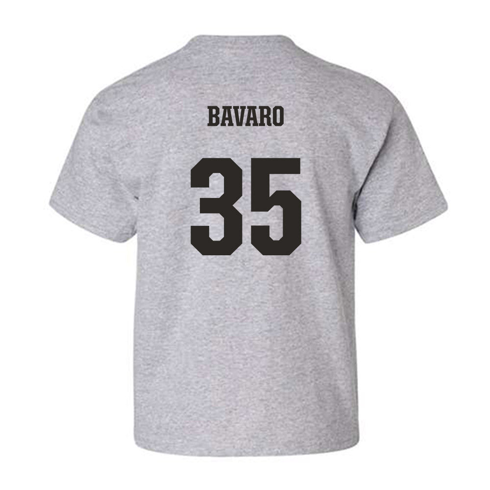 FSU - NCAA Baseball : Will Bavaro - Fashion Shersey Youth T-Shirt-1