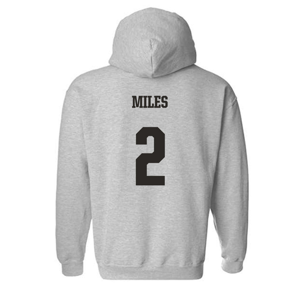 FSU - NCAA Men's Basketball : Cam Miles - Fashion Shersey Hooded Sweatshirt-1