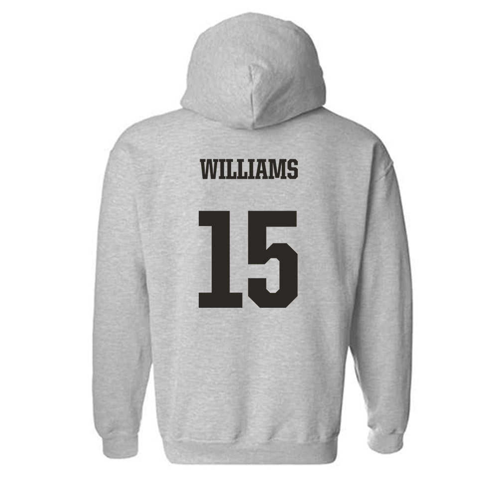 FSU - NCAA Women's Basketball : Sole Williams - Fashion Shersey Hooded Sweatshirt-1