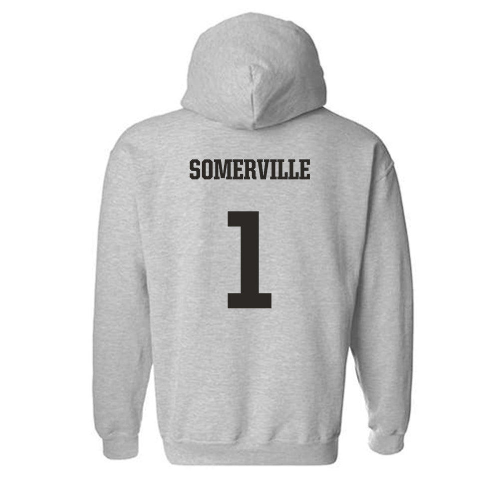 FSU - NCAA Men's Basketball : Martin Somerville - Fashion Shersey Hooded Sweatshirt-1