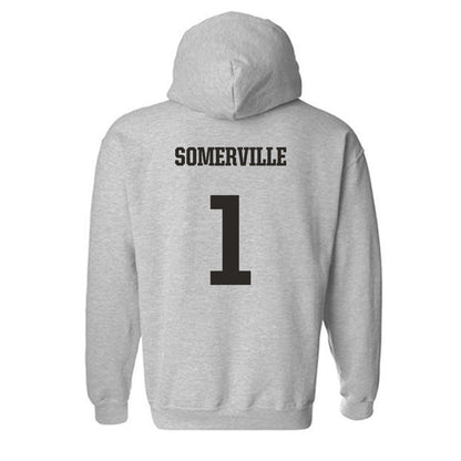 FSU - NCAA Men's Basketball : Martin Somerville - Fashion Shersey Hooded Sweatshirt-1