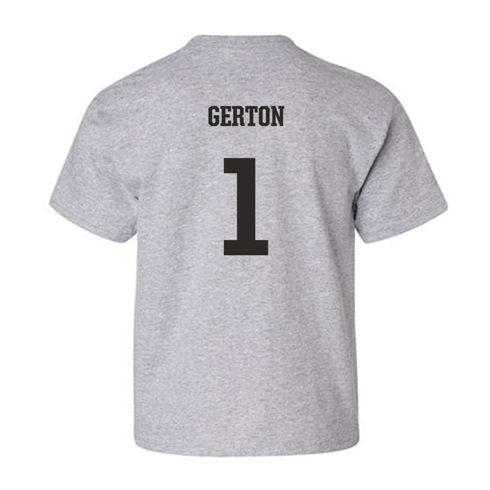 FSU - NCAA Women's Basketball : Mari Gerton - Fashion Shersey Youth T-Shirt-1