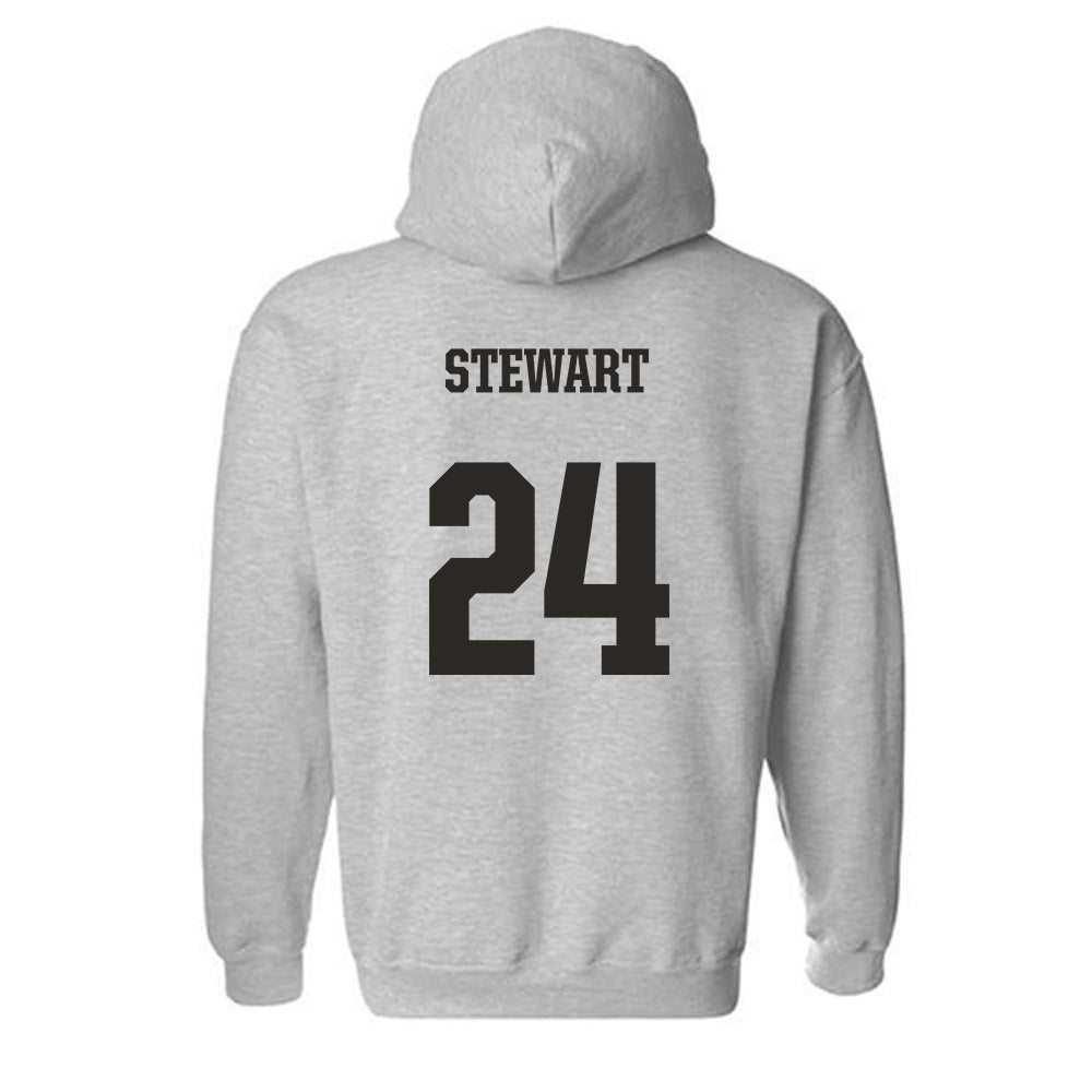 FSU - NCAA Women's Basketball : Morgan Stewart - Fashion Shersey Hooded Sweatshirt-1