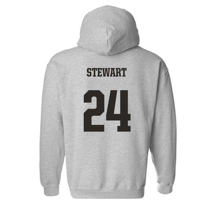 FSU - NCAA Women's Basketball : Morgan Stewart - Fashion Shersey Hooded Sweatshirt-1