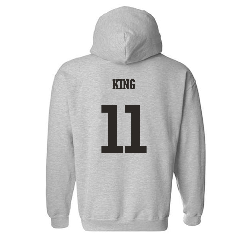FSU - NCAA Women's Lacrosse : Danica King - Fashion Shersey Hooded Sweatshirt-1