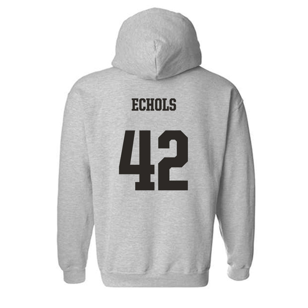 FSU - NCAA Baseball : Jake Echols - Fashion Shersey Hooded Sweatshirt-1