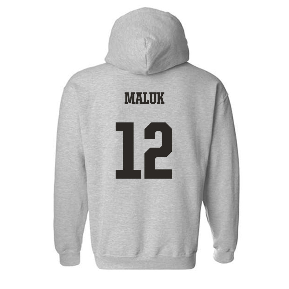 FSU - NCAA Men's Basketball : Alier Maluk - Fashion Shersey Hooded Sweatshirt-1
