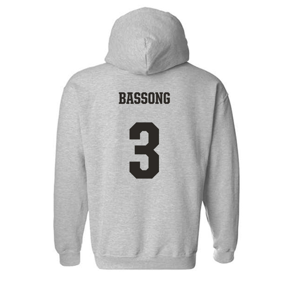 FSU - NCAA Men's Basketball : Thomas Bassong - Fashion Shersey Hooded Sweatshirt-1