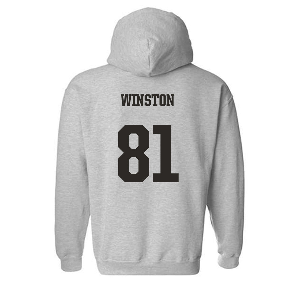 FSU - NCAA Football : Jonah Winston - Fashion Shersey Hooded Sweatshirt-1