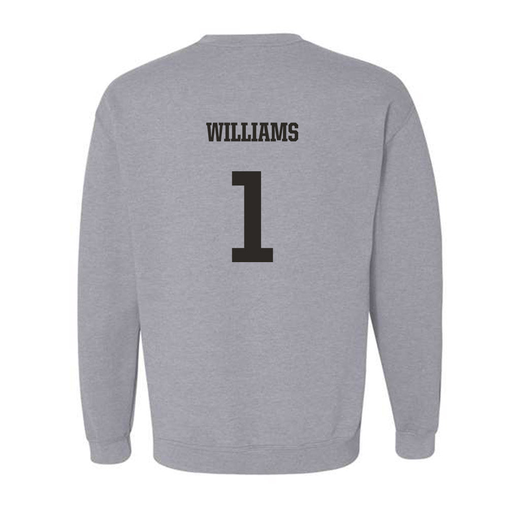 FSU - NCAA Baseball : Chase Williams - Fashion Shersey Crewneck Sweatshirt-1