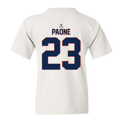 Virginia - NCAA Baseball : John Paone - Replica Shersey Youth T-Shirt-1