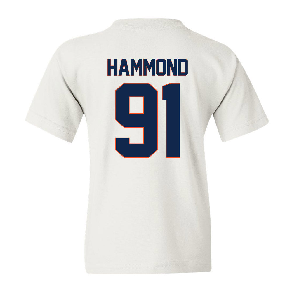 Virginia - NCAA Football : Jason Hammond - Replica Shersey Youth T-Shirt