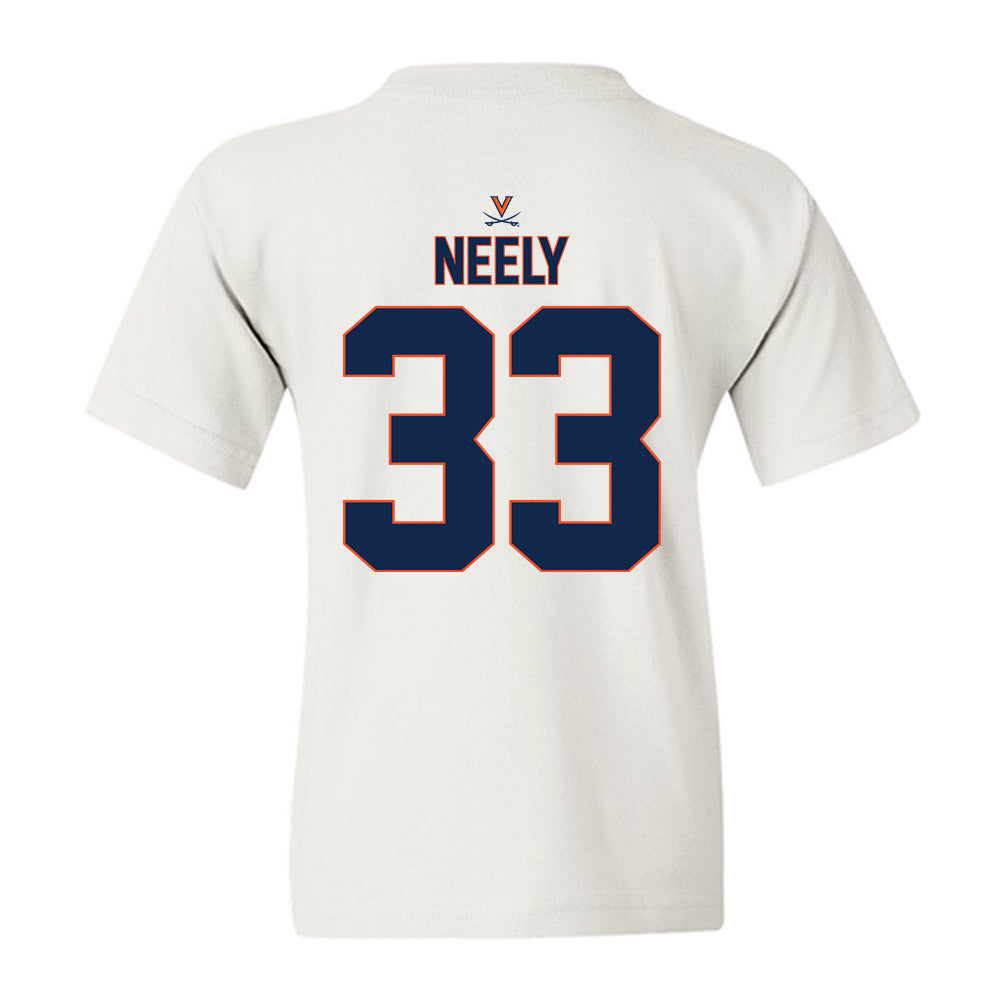 Virginia - NCAA Baseball : Bryce Neely - Replica Shersey Youth T-Shirt-1