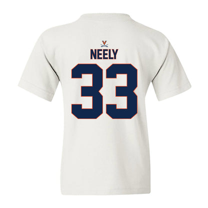 Virginia - NCAA Baseball : Bryce Neely - Replica Shersey Youth T-Shirt-1