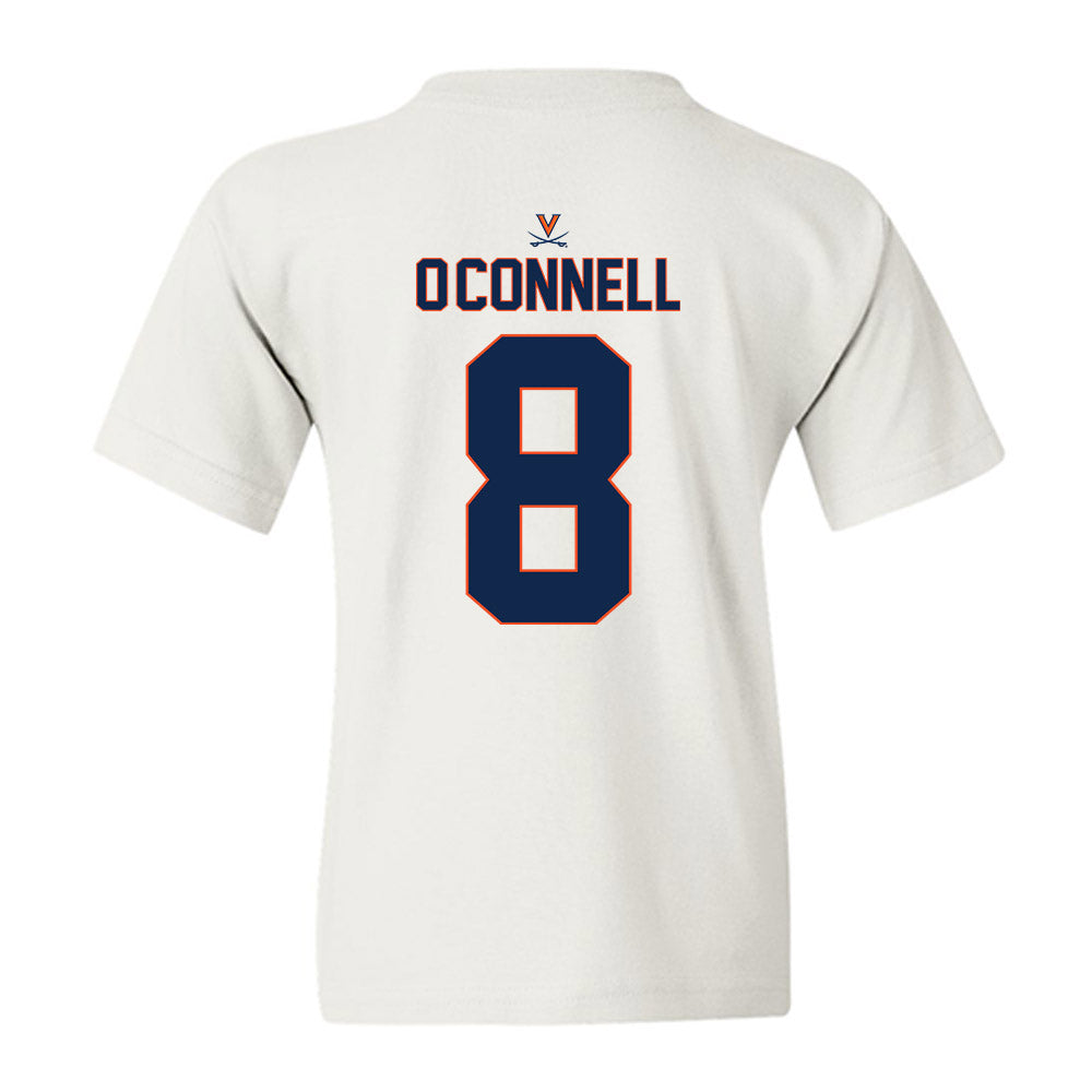 Virginia - NCAA Baseball : Thomas O'Connell - Replica Shersey Youth T-Shirt-1