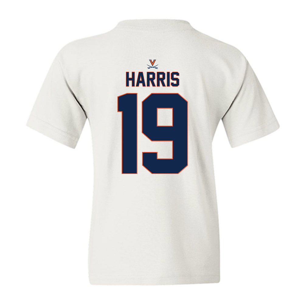 Virginia - NCAA Baseball : Aiden Harris - Replica Shersey Youth T-Shirt-1
