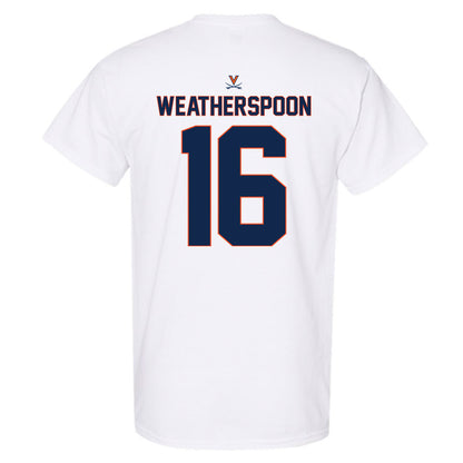 Virginia - NCAA Baseball : Jake Weatherspoon - Replica Shersey T-Shirt-1