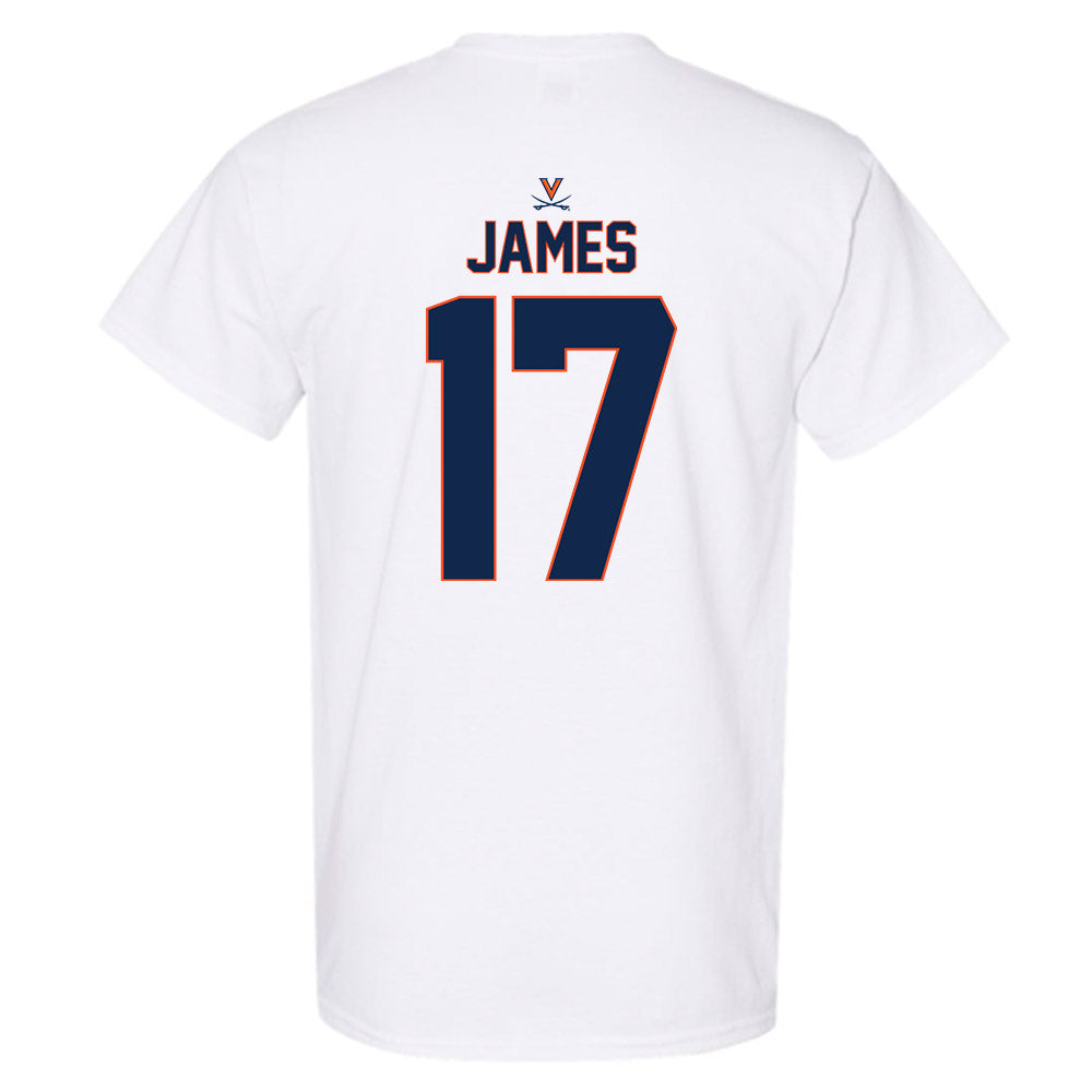 Virginia - NCAA Baseball : Chone James - Replica Shersey T-Shirt