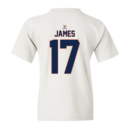Virginia - NCAA Baseball : Chone James - Replica Shersey Youth T-Shirt