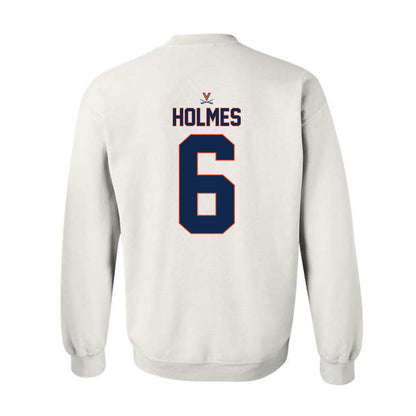 Virginia - NCAA Baseball : RJ Holmes - Replica Shersey Crewneck Sweatshirt-1