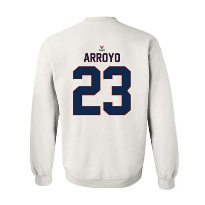 Virginia - NCAA Baseball : Chris Arroyo - Replica Shersey Crewneck Sweatshirt