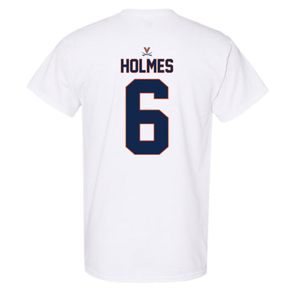 Virginia - NCAA Baseball : RJ Holmes - Replica Shersey T-Shirt-1