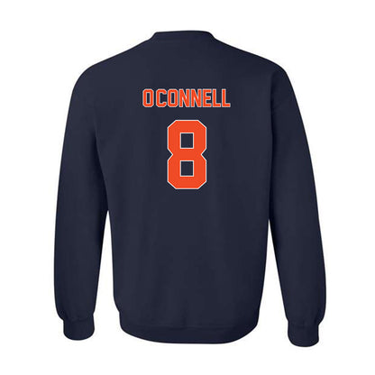 Virginia - NCAA Baseball : Thomas O'Connell - Replica Shersey Crewneck Sweatshirt-1