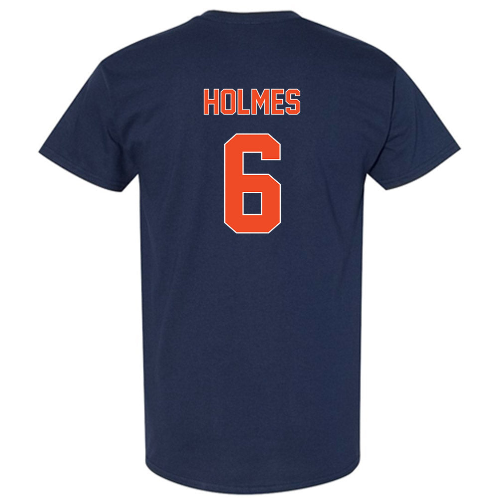 Virginia - NCAA Baseball : RJ Holmes - Replica Shersey T-Shirt-1
