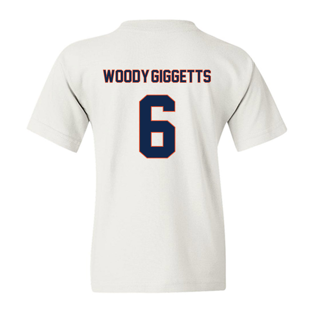 Virginia - NCAA Softball : Kamyria Woody-Giggetts - Shersey Youth T-Shirt-1