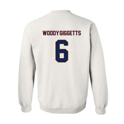 Virginia - NCAA Softball : Kamyria Woody-Giggetts - Shersey Crewneck Sweatshirt-1