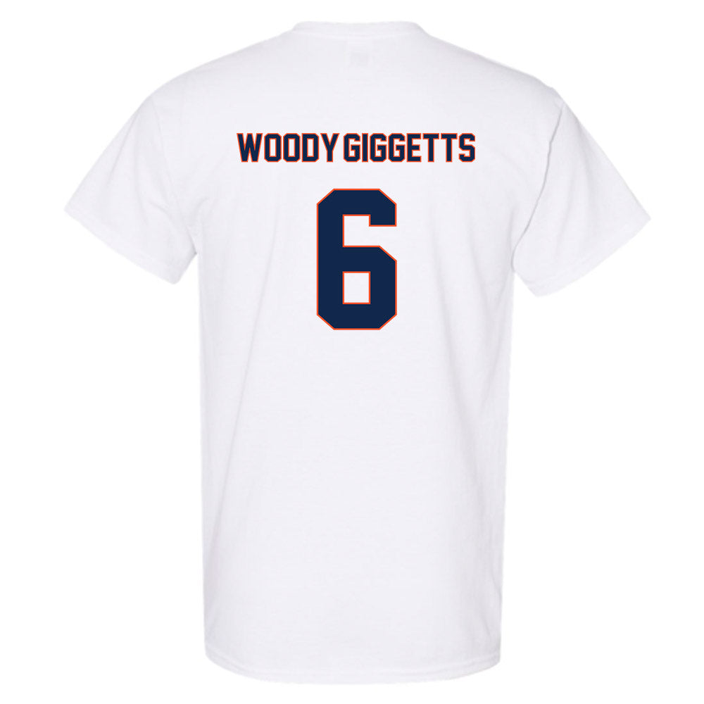 Virginia - NCAA Softball : Kamyria Woody-Giggetts - Shersey T-Shirt-1