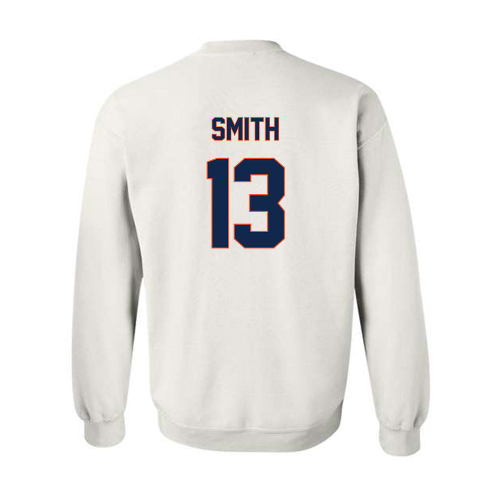 Virginia - NCAA Softball : Taylor Smith - Shersey Crewneck Sweatshirt-1