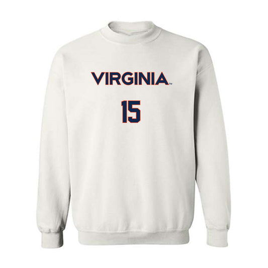 Virginia - NCAA Softball : Addison Reasor - Shersey Crewneck Sweatshirt-0
