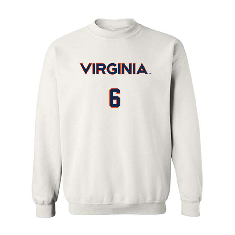 Virginia - NCAA Softball : Kamyria Woody-Giggetts - Shersey Crewneck Sweatshirt-0