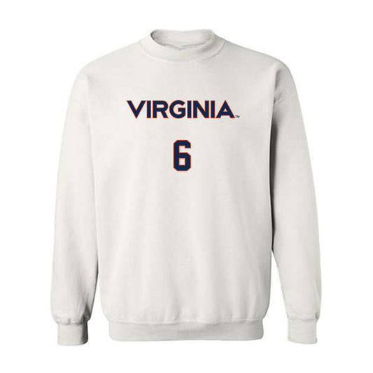 Virginia - NCAA Softball : Kamyria Woody-Giggetts - Shersey Crewneck Sweatshirt-0