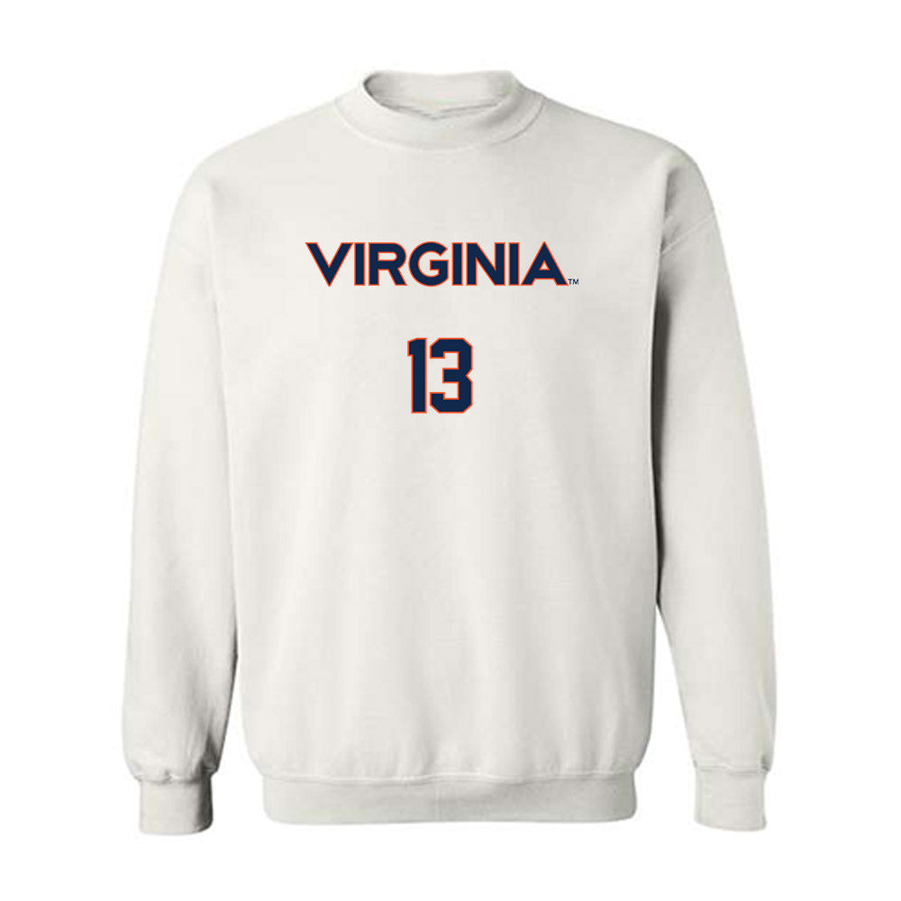 Virginia - NCAA Softball : Taylor Smith - Shersey Crewneck Sweatshirt-0