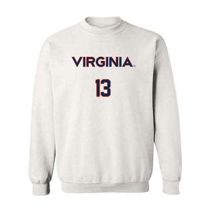Virginia - NCAA Softball : Taylor Smith - Shersey Crewneck Sweatshirt-0
