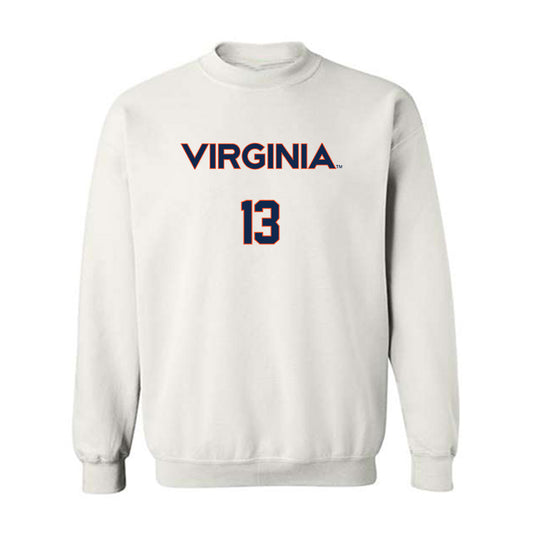 Virginia - NCAA Softball : Taylor Smith - Shersey Crewneck Sweatshirt-0