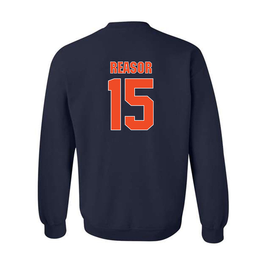 Virginia - NCAA Softball : Addison Reasor - Replica Shersey Crewneck Sweatshirt-1