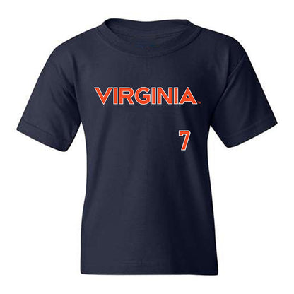 Virginia - NCAA Softball : Hannah Tober - Replica Shersey Youth T-Shirt-0