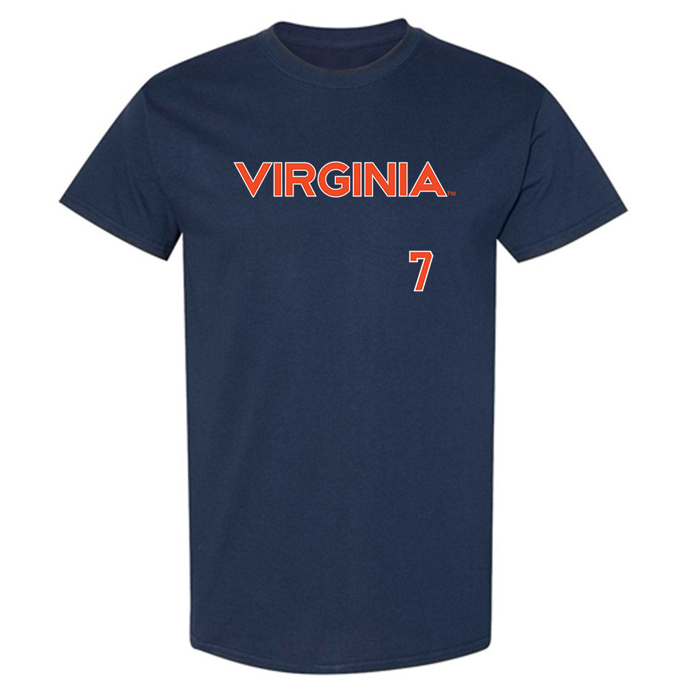 Virginia - NCAA Softball : Hannah Tober - Replica Shersey T-Shirt-0