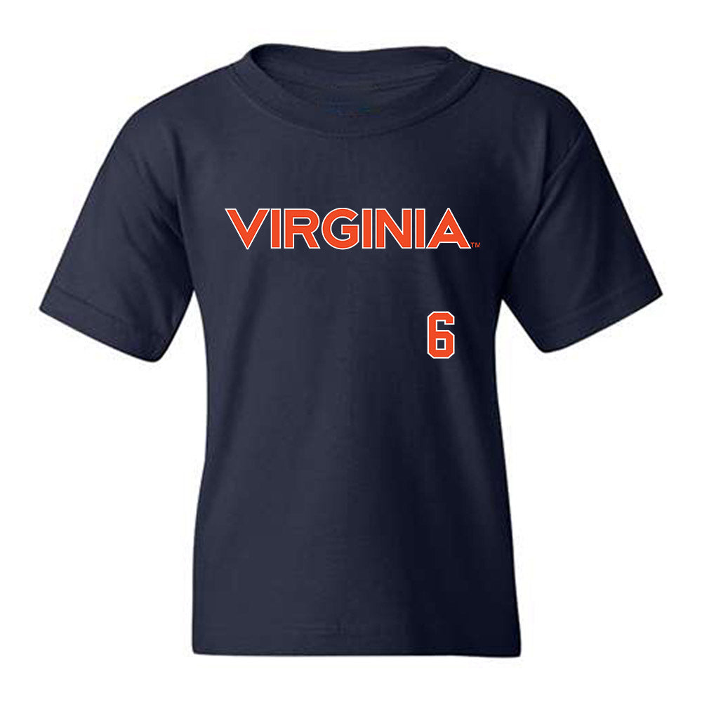 Virginia - NCAA Softball : Kamyria Woody-Giggetts - Replica Shersey Youth T-Shirt-0