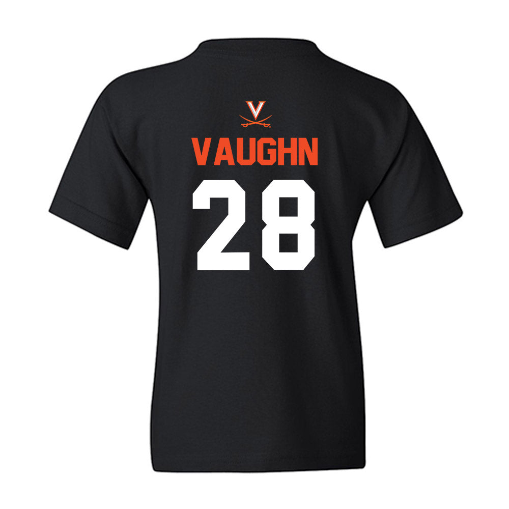 Virginia - NCAA Football : Noah Vaughn - Youth T-Shirt-1
