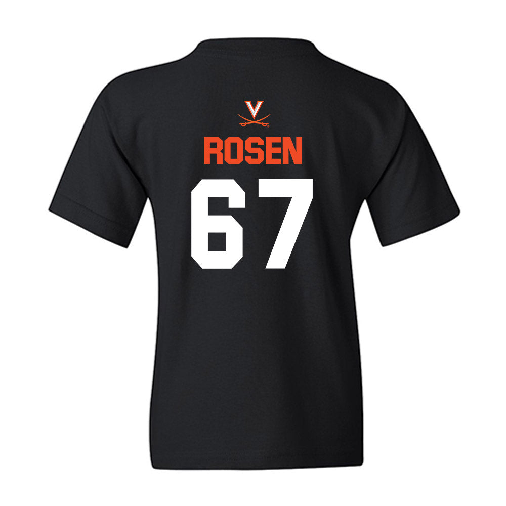 Virginia - NCAA Football : Will Rosen - Youth T-Shirt-1
