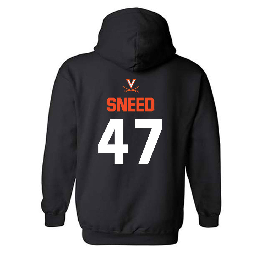 Virginia - NCAA Football : Gabe Sneed - Hooded Sweatshirt-1