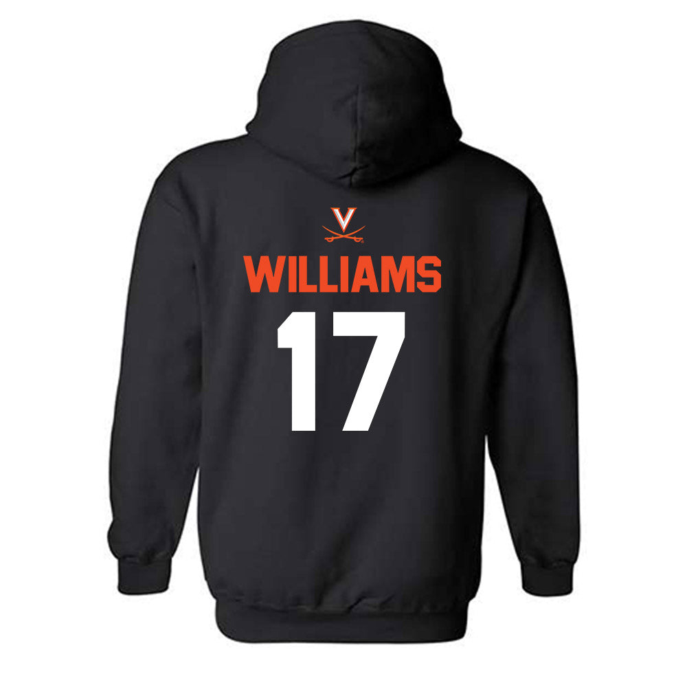 Virginia - NCAA Football : JaeOyn Williams - Hooded Sweatshirt-1