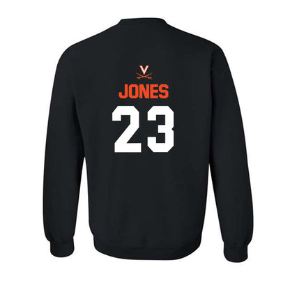 Virginia - NCAA Football : Jaylen Jones - Crewneck Sweatshirt-1