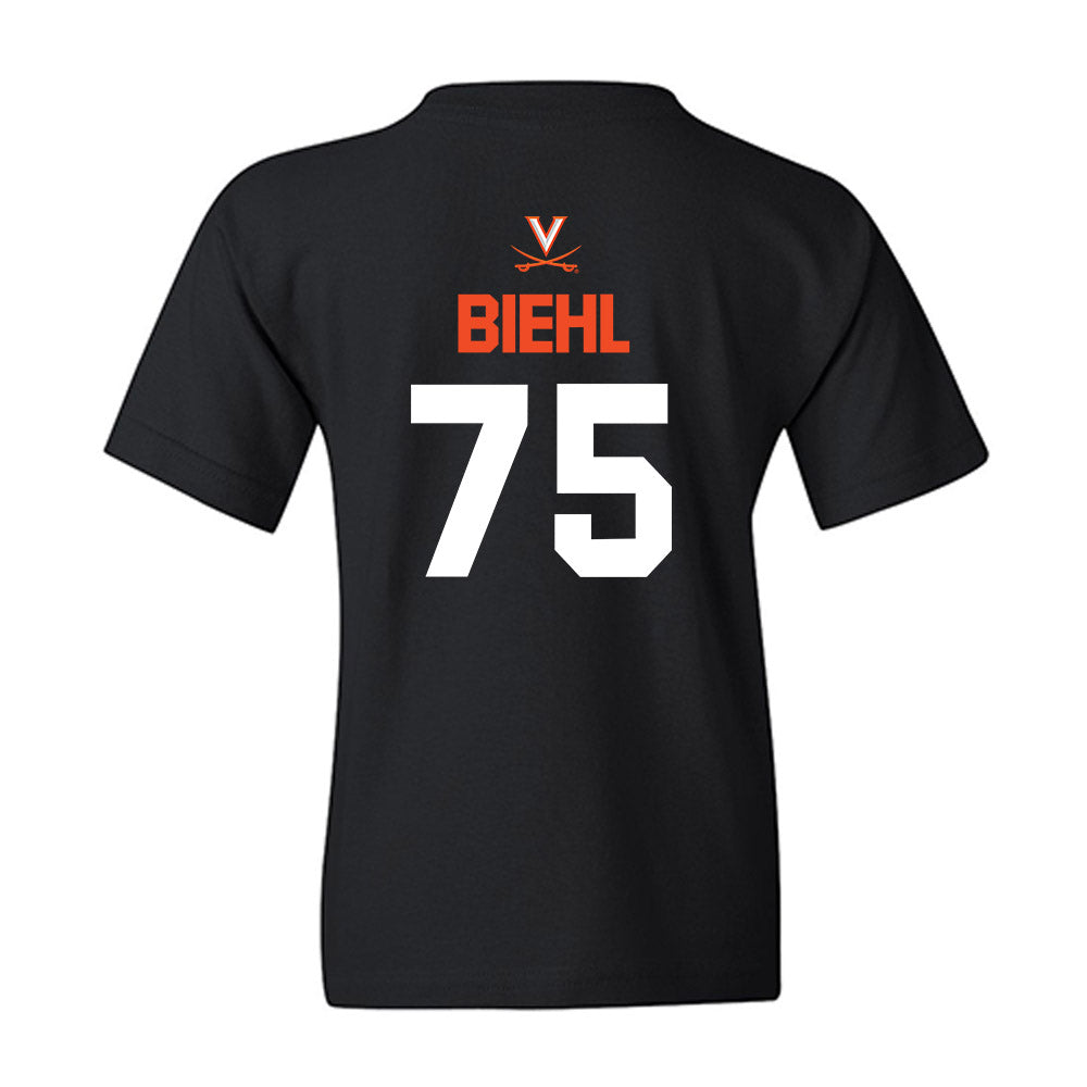 Virginia - NCAA Football : Dylan Biehl - Youth T-Shirt-1